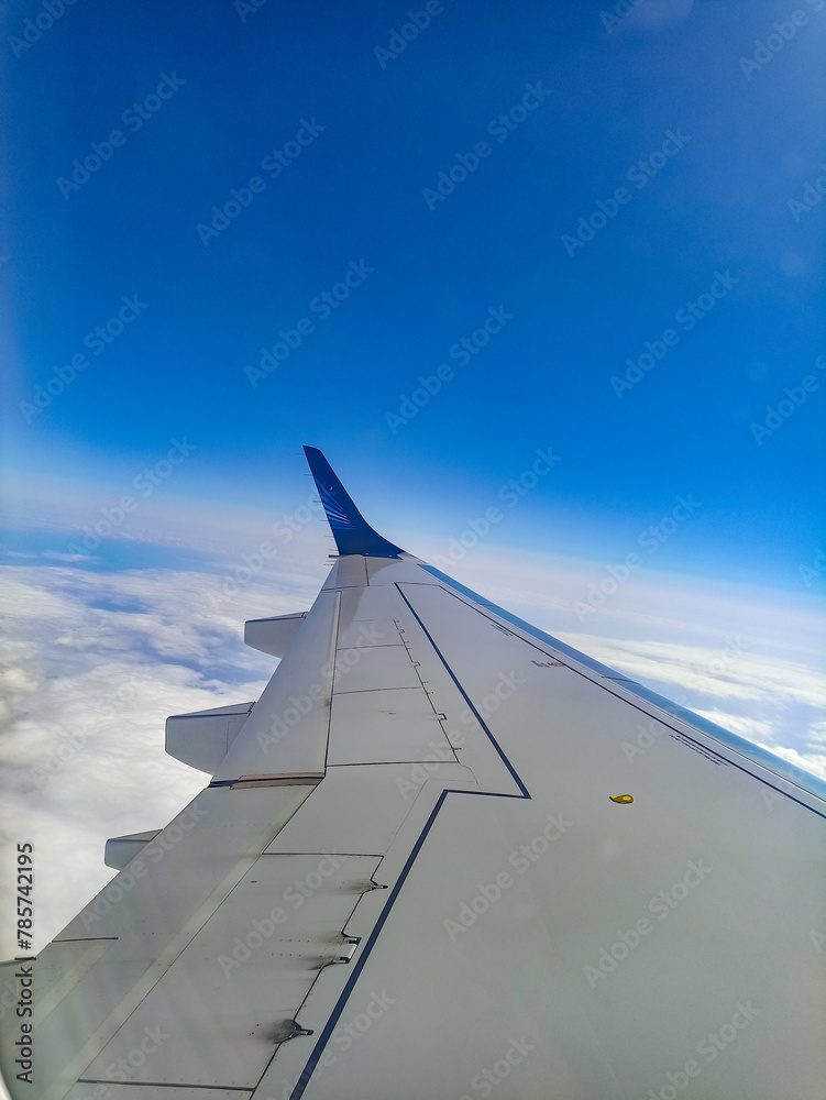 view from airplane window view from airplane window