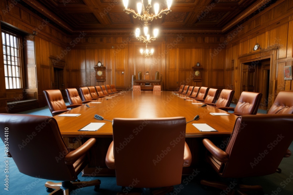 Obraz premium Business board room