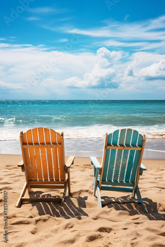 chairs on the beach