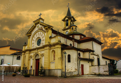 Frascaro, the church, Alessandria, Piedmont, Italy