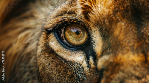 Closeup of a lion Eye © ImageHeaven