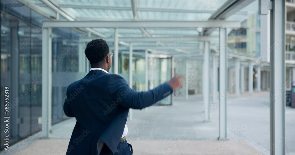 Happy, dancing and man at office building with tablet, success and achievement with promotion opportunity. Smile, excited and businessman with celebration for winning business deal, bonus or prize. Happy, dancing and man at office building with tablet, success and achievement with promotion opportunity. Smile, excited and businessman with celebration for winning business deal, bonus or prize.
