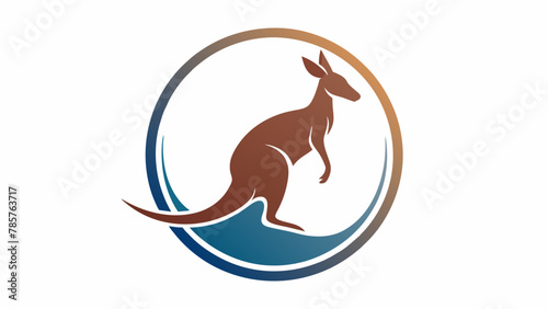 Kangaroo Logo Icon Draw Your Own Vector Art Masterpiece