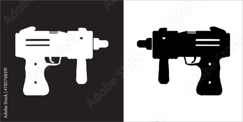 IIlustration Vector graphics of Pistol icon