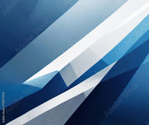  Modern abstract with geometric, blue and white abstract background. 