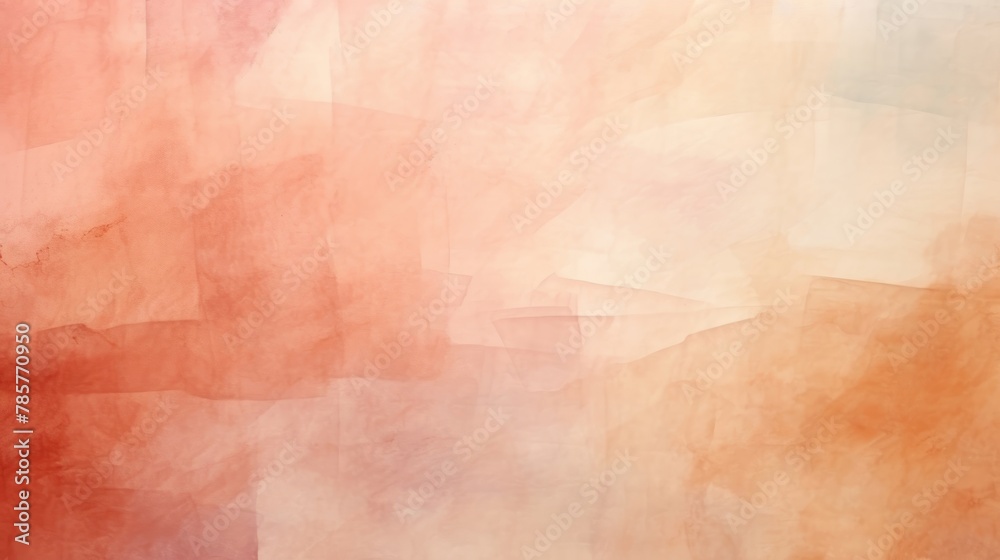 Abstract Watercolor background in Beige and peach, Abstract Boho Watercolor style background, linen texture, copy space,wallpaper,website background,graphic design