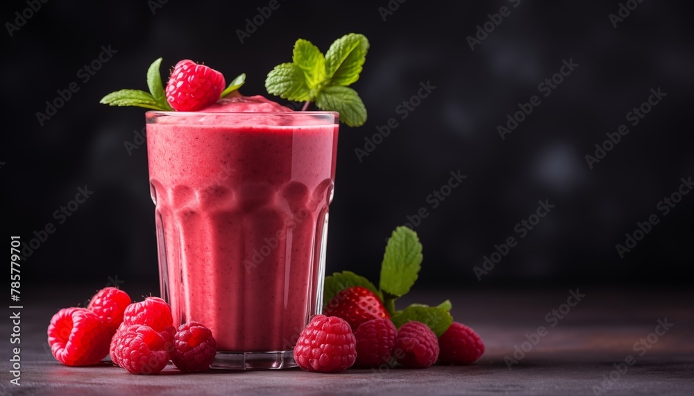 berry smoothie with mint berry smoothie with mint