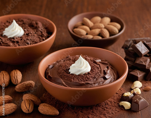Delicious Chocolate and Nuts Assortment for Gourmet Snacking