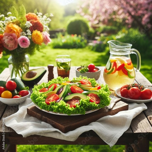 frischer Salat photo