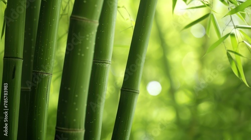 peaceful bamboo tree background