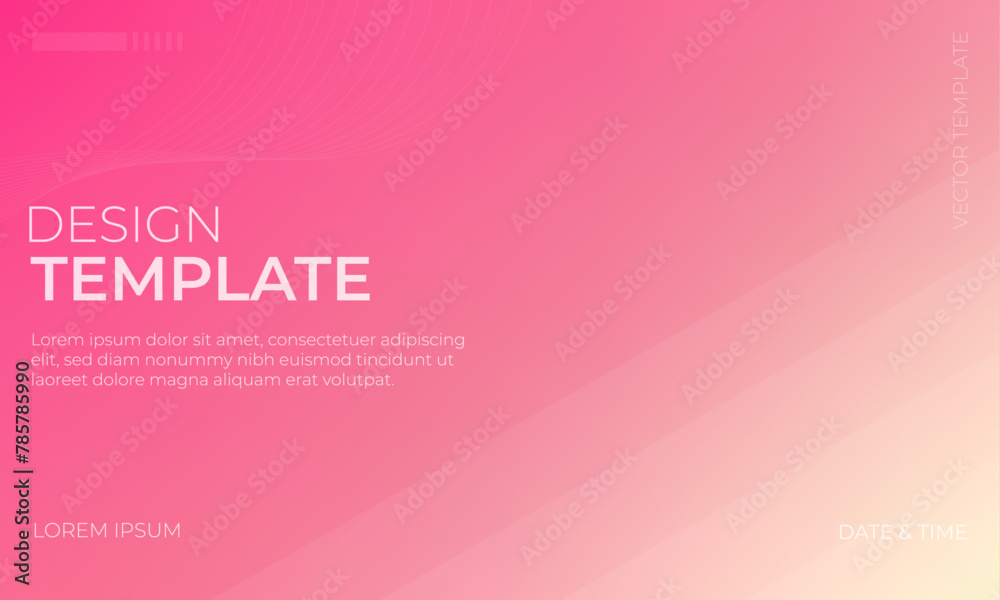 Golden Pink Gradient Vector Texture Background for Luxury Art Projects