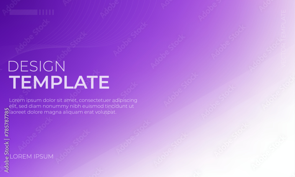 Sophisticated Vector Gradient Grainy Texture Background in White and Purple Tones