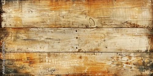 Weathered wooden board with layers of paint and grime, evoking a sense of history and use