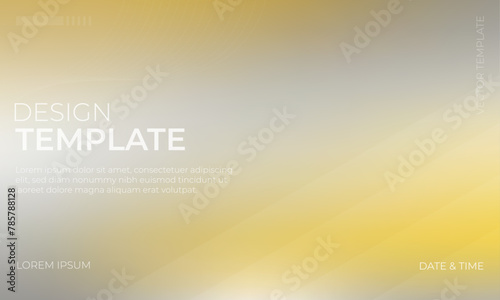 Glamorous Vector Gradient Grainy Texture Featuring Yellow Gray and Gold Tones for Luxury Backgrounds