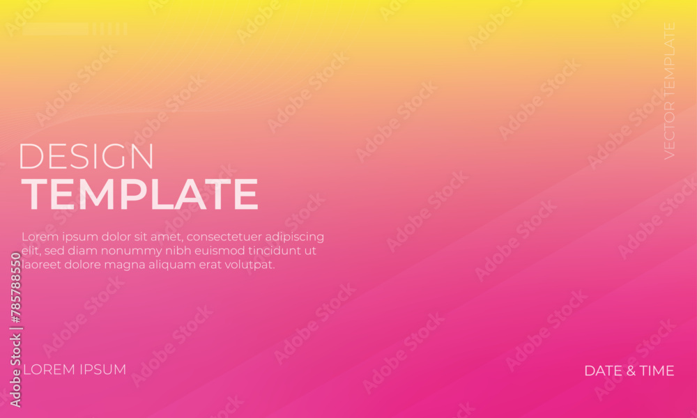 Abstract Vector Gradient Grainy Texture Pink and Magenta Background