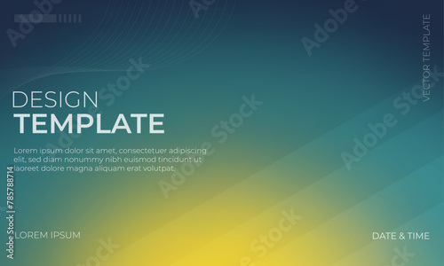 Trendy Navy Vector Grainy Texture Gradient Background