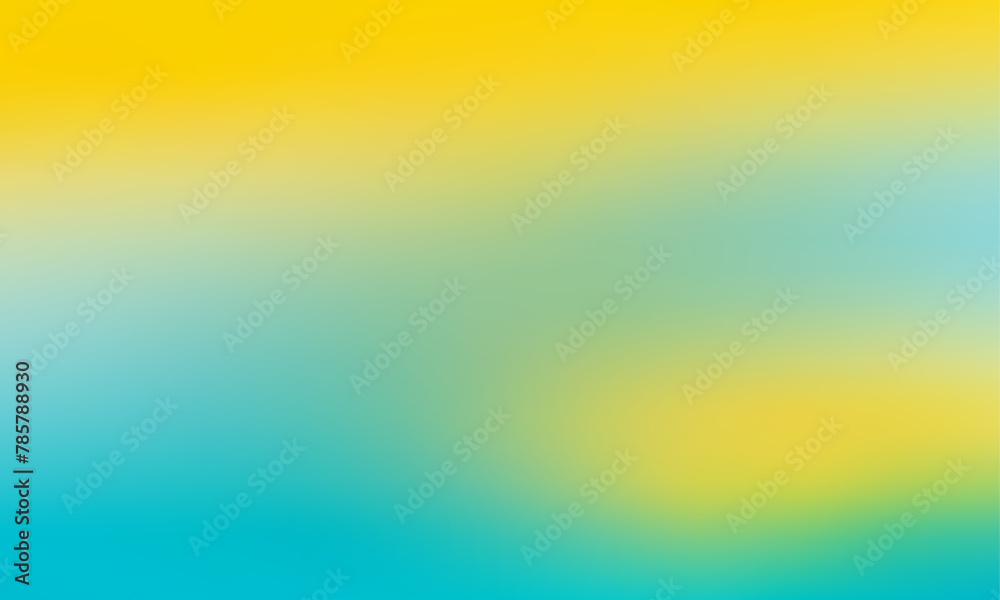 Yellow White and Teal Gradient Vector Grainy Texture