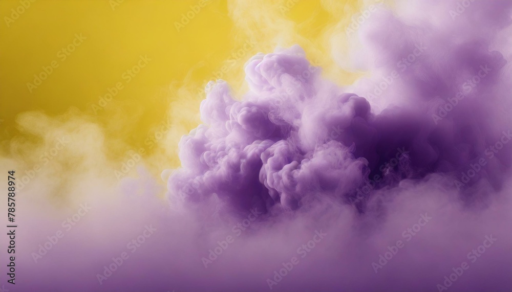 ai genertative of hyper realistic of a The yellow Sky With Clouds.