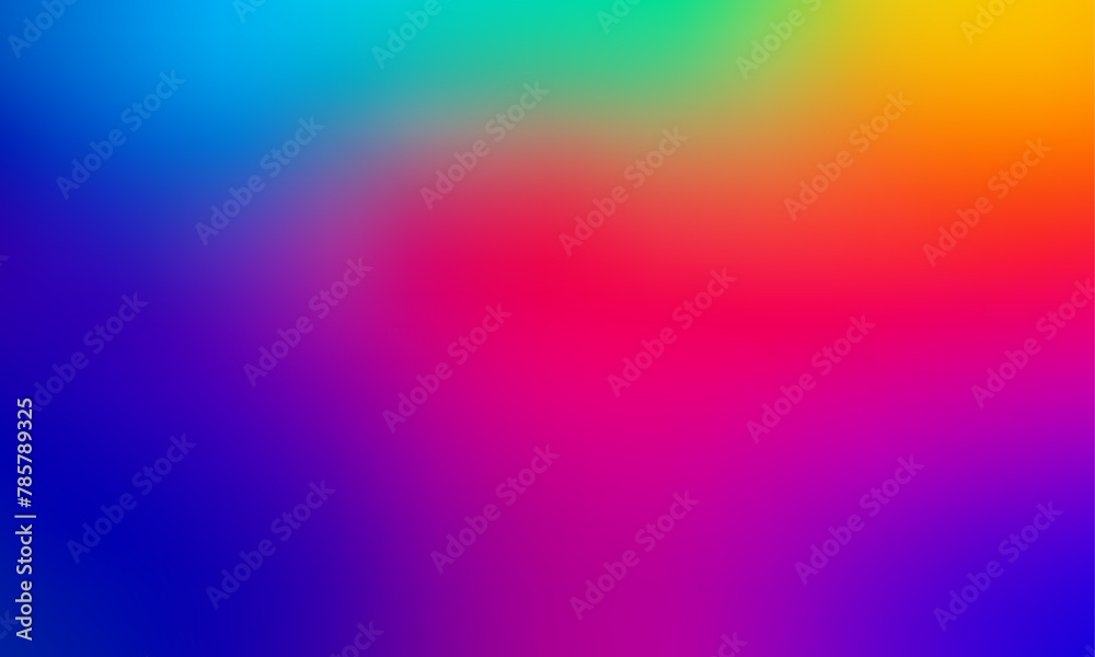 Vibrant Colors in Rich Vector Gradient Canvas Texture Art