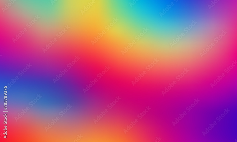 Vector Gradient Texture with Vivid Colors for Contemporary Designs