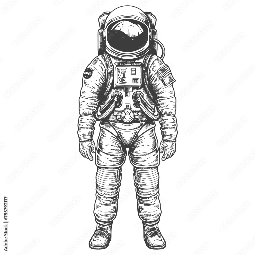 astronaut full body images using Old engraving style body black color only astronaut full body images using Old engraving style body black color only
