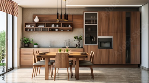 modern kitchen interior design photo