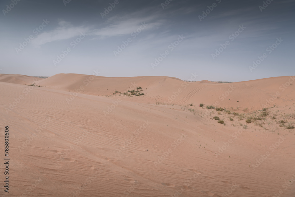 Badain Jaran Desert, largest desert in China, located in Inner Mongolia, China