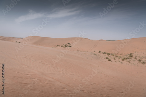 Badain Jaran Desert, largest desert in China, located in Inner Mongolia, China