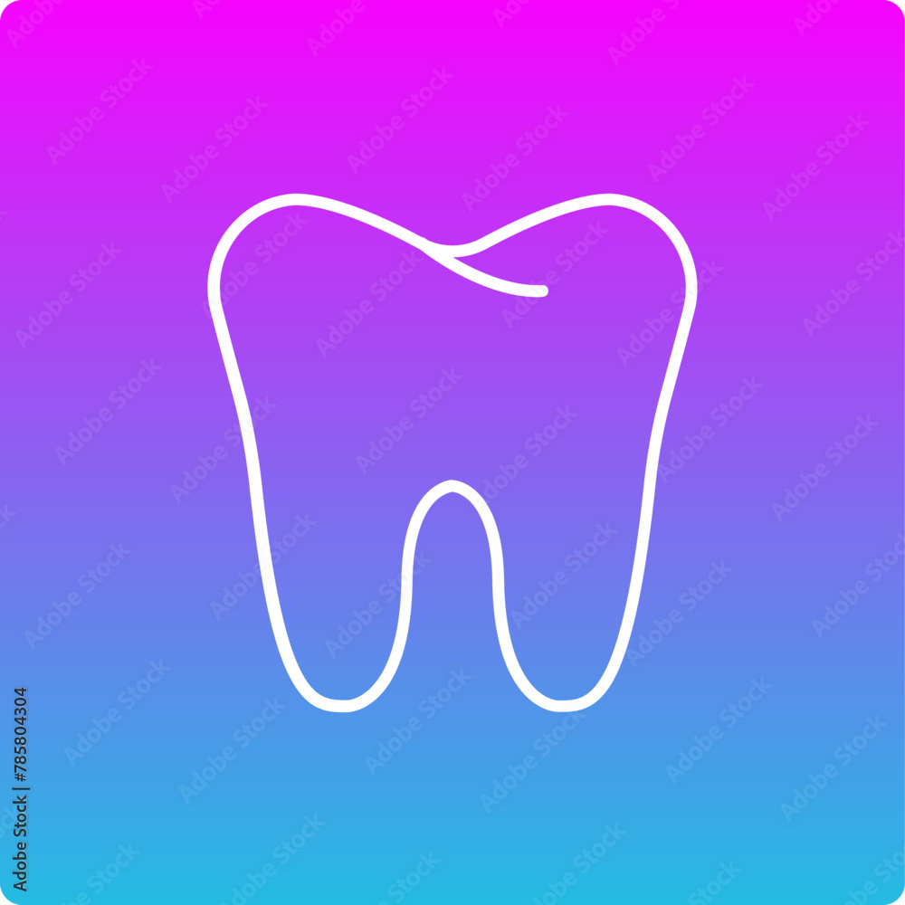 Obraz premium Tooth Icon