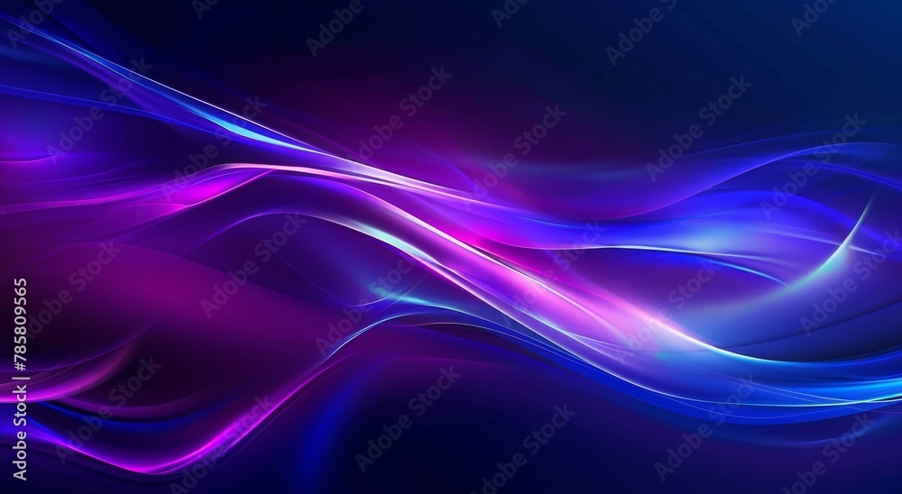 Fototapeta premium Abstract Blue and purple gradient background