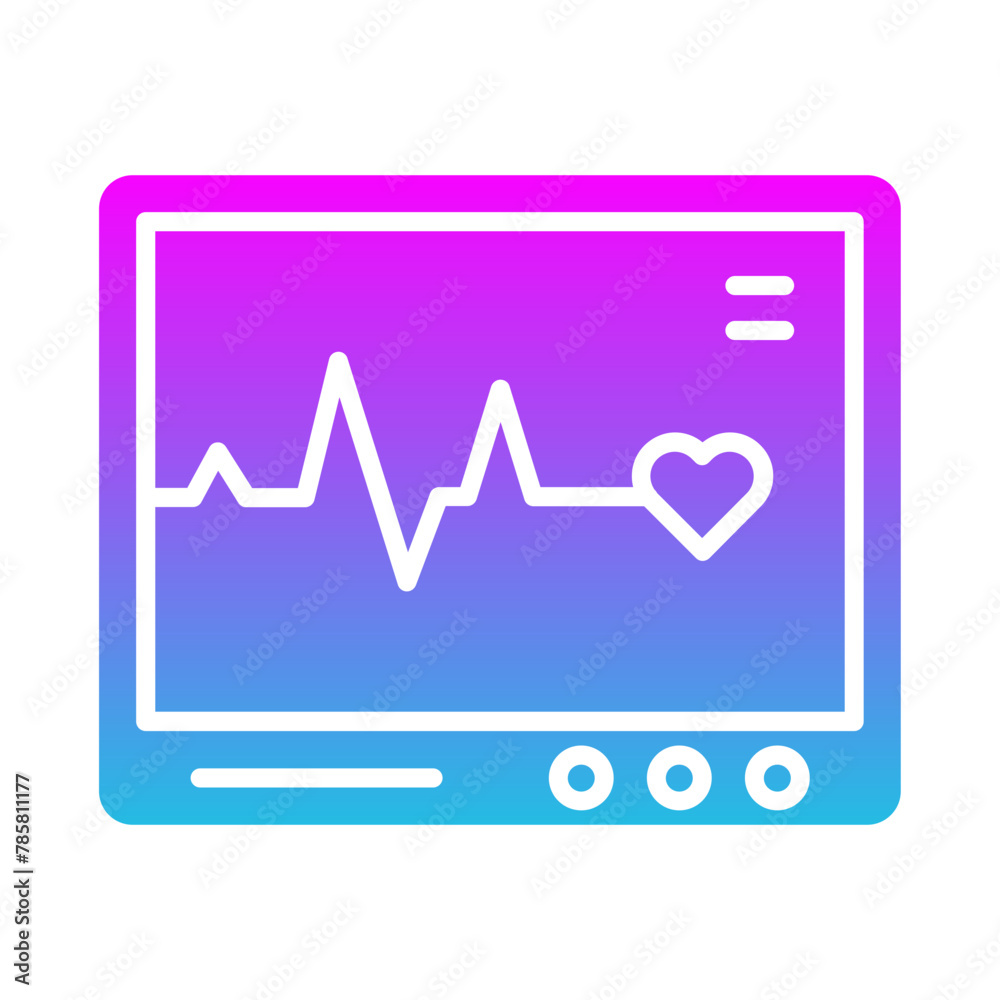 Heart Monitoring Icon