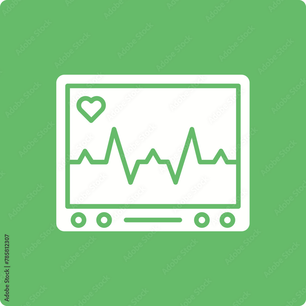Heart Rate Monitor Icon Heart Rate Monitor Icon