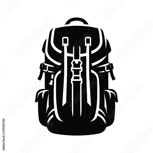 Hiking Backpack Silhouette