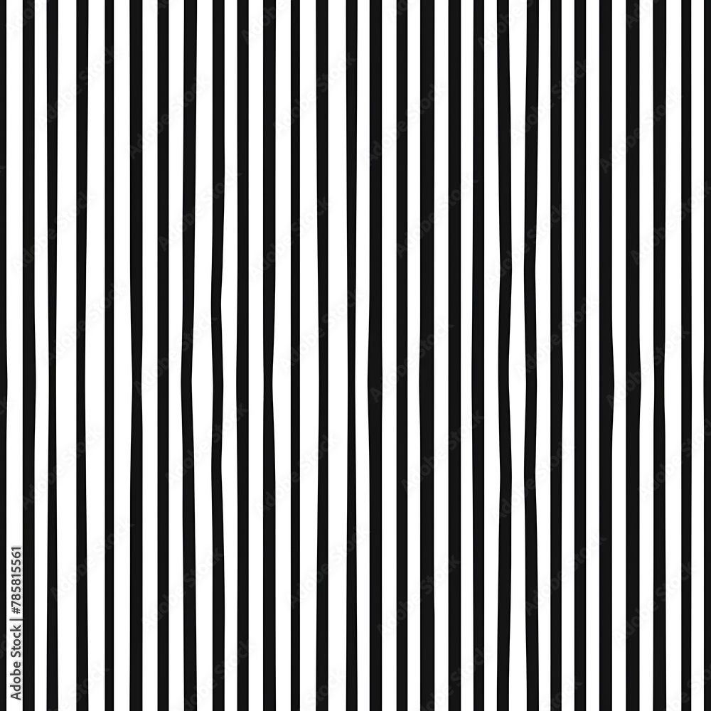 Black and White lines similar to a bar code in a repeating pattern of stripes Black and White lines similar to a bar code in a repeating pattern of stripes
