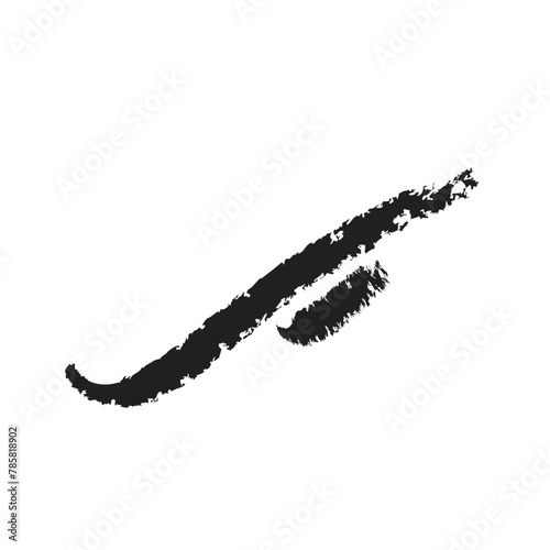 A strikethrough underlines. Brush stroke markers collection. Vector illustration of crossed scribble lines isolated on white background. swirls and scribbled shapes  arrows  squiggles.