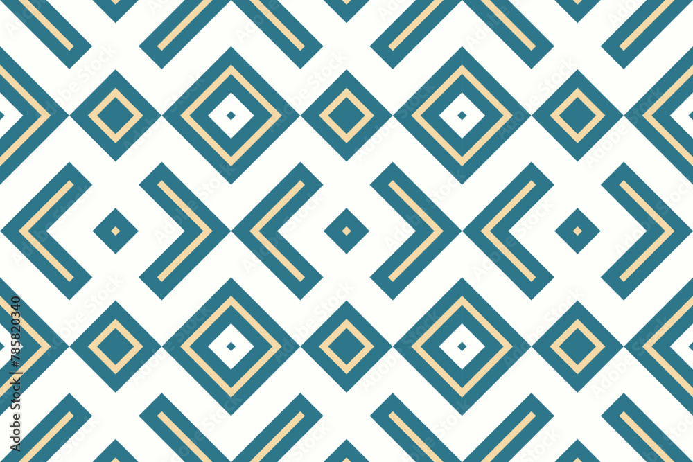Ethnic abstract ikat art. Seamless pattern in tribal, folk embroidery, and Mexican style. Aztec geometric art ornament print.Design for carpet, wallpaper, clothing, wrapping, fabric, cover, textile Ethnic abstract ikat art. Seamless pattern in tribal, folk embroidery, and Mexican style. Aztec geometric art ornament print.Design for carpet, wallpaper, clothing, wrapping, fabric, cover, textile