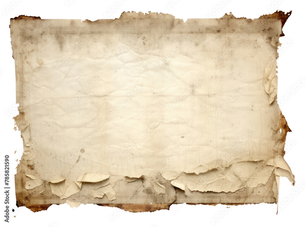 PNG Document paper distressed weathered