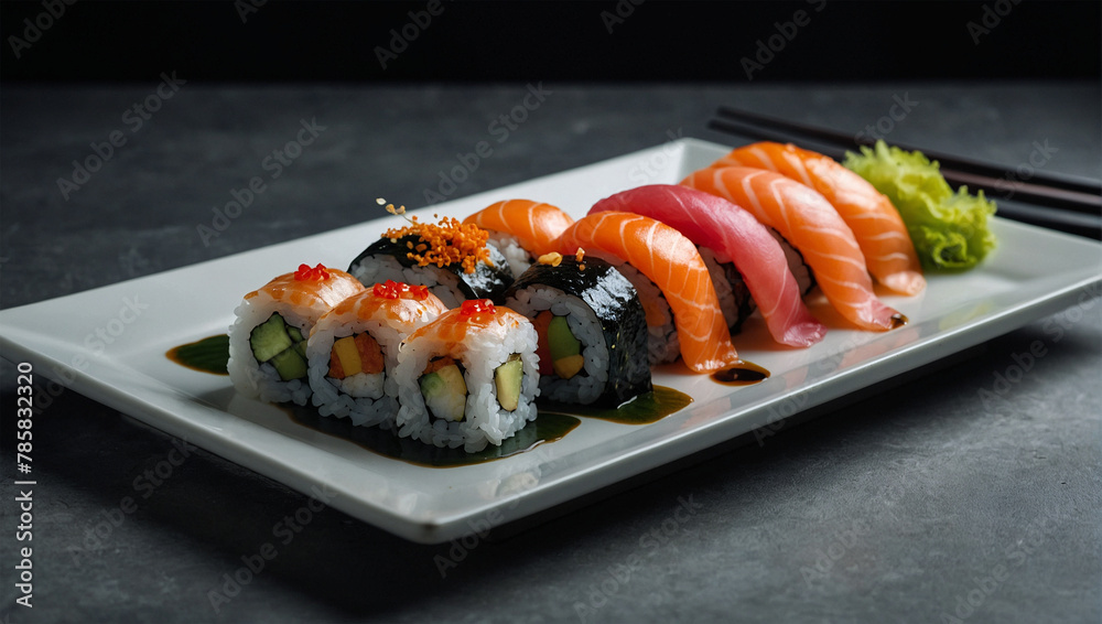 Image of authentic Japanese sushi 35 Image of authentic Japanese sushi 35