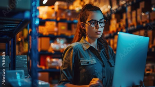 A female operator checks an online order Ideas for successful SME entrepreneurs