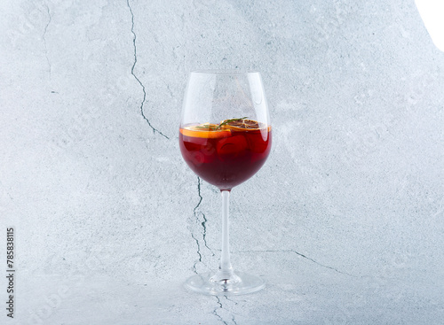 wine against a white background