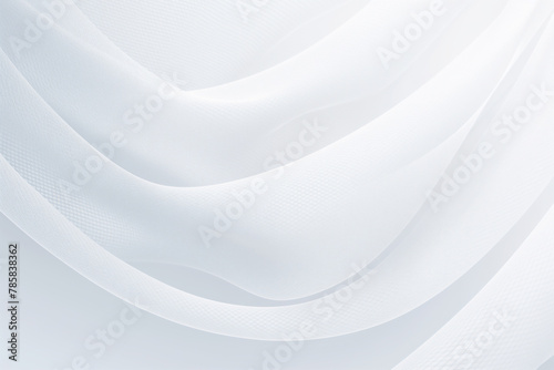 透明感のある滑らかな布の曲線のテクスチャ photo