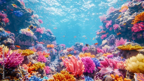 VR Underwater Adventure  Exploring a Vibrant Coral Reef