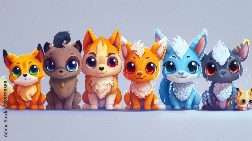 Virtual Pet Competition Concept Art - Design and Enter Your Own Created Pets into Contests