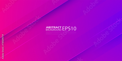 Abstract geometric dark purple violet background design template. Shadow and lights elements. Eps10 vector