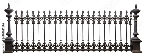 PNG  Iron fence gate white background architecture photo