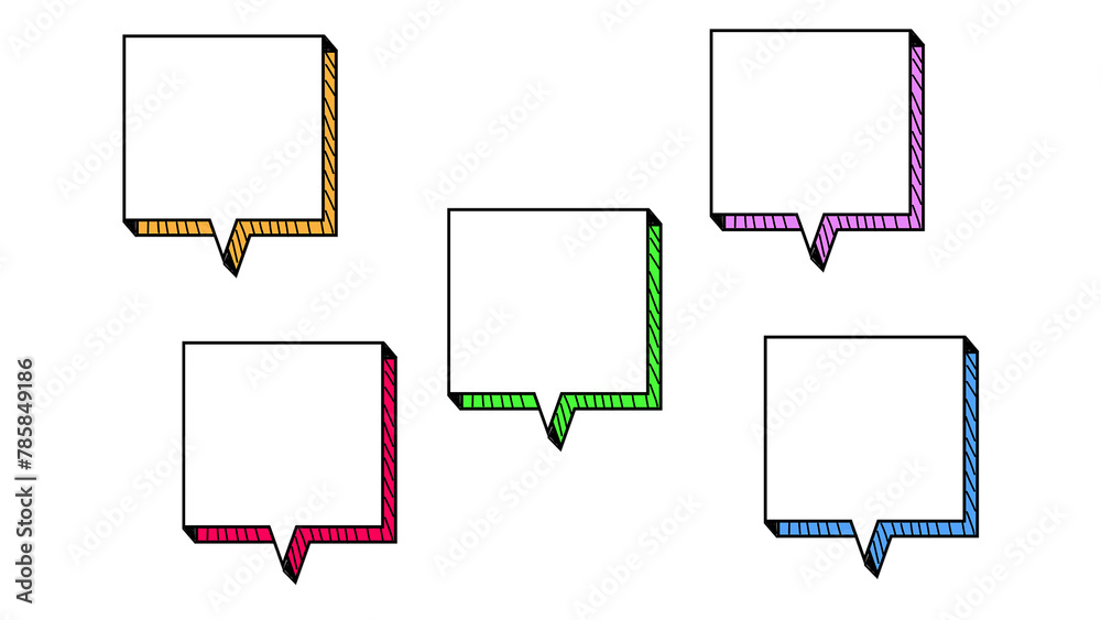 Speech bubble, cute, transparent, stylish, easy to use, lines, Speech bubble, cute, transparent, stylish, easy to use, lines,