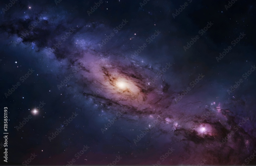 Fototapeta premium galaxy background