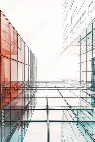 view building sky background red white transparent fractal ratio paler millions glass walled video full architecture winner facades photo