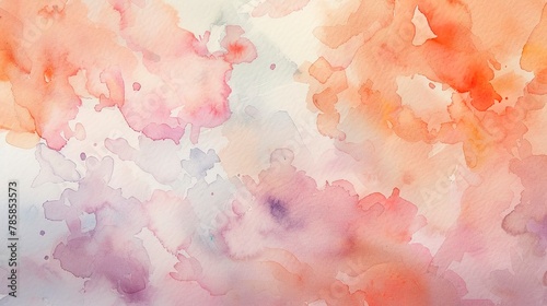 Soft watercolor wash in pastel hues  symbolizing gentle care and warmth.