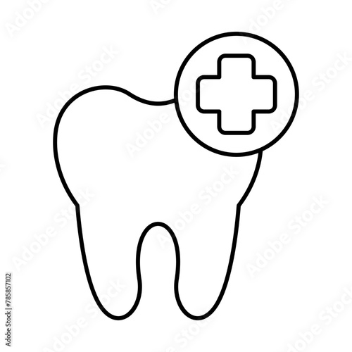 dental care hand drawn illustration
